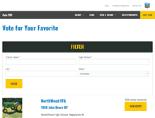 Tablet Screenshot of delotrcvoting.com
